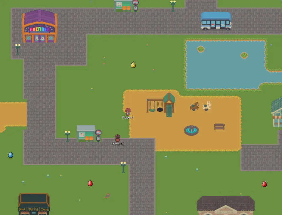 Cozy Town Egg Hunt